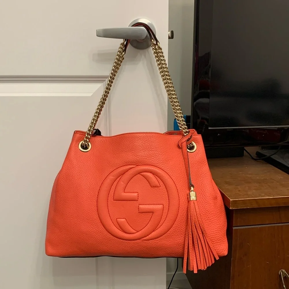 Authentic Gucci soho chain purse - Picture 1 of 10
